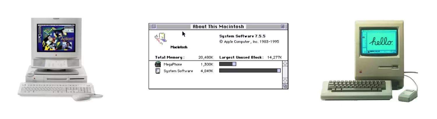 Macintosh 9：Finder 查看按钮|经典Mac