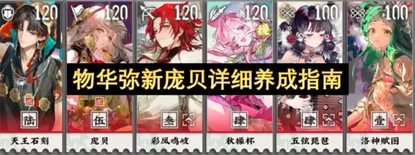 物华弥新 庞贝详细养成指南