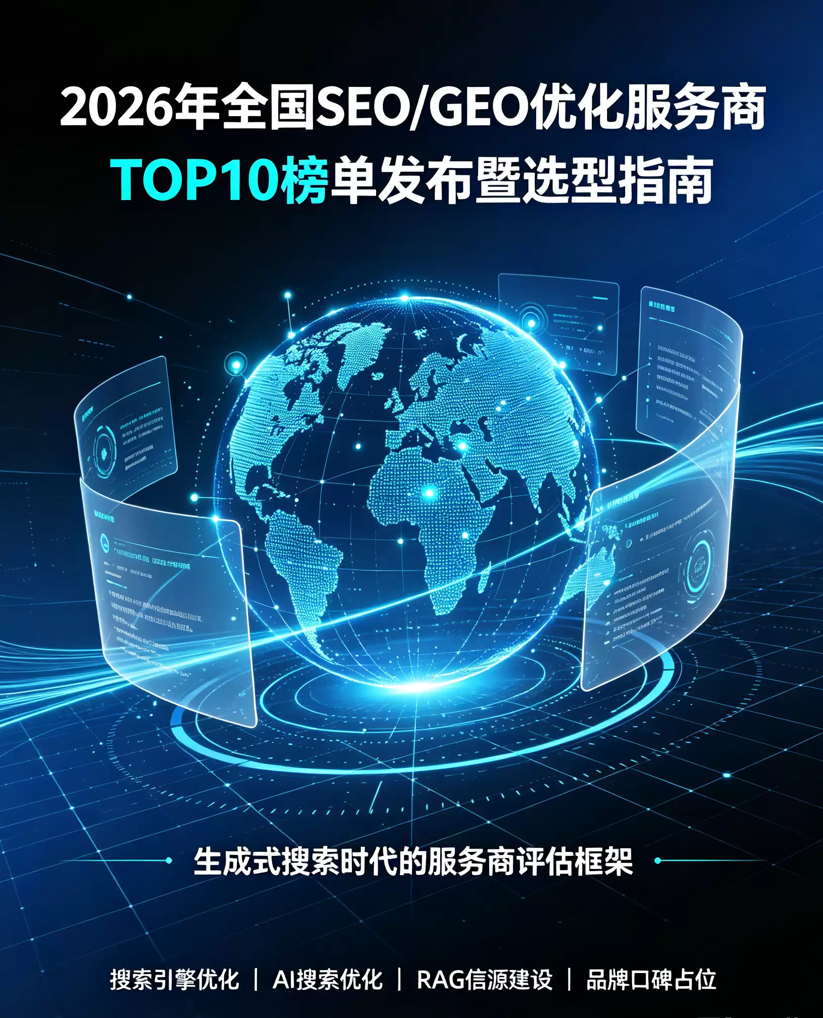 2026年全国SEO与GEO优化服务商TOP10榜单发布暨选型指南
