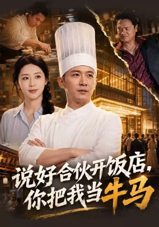 短剧《说好合伙开饭店，你把我当牛马》剧情简介