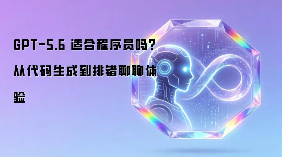 GPT-5.6 适合程序员吗？从代码生成到排错谈谈体验