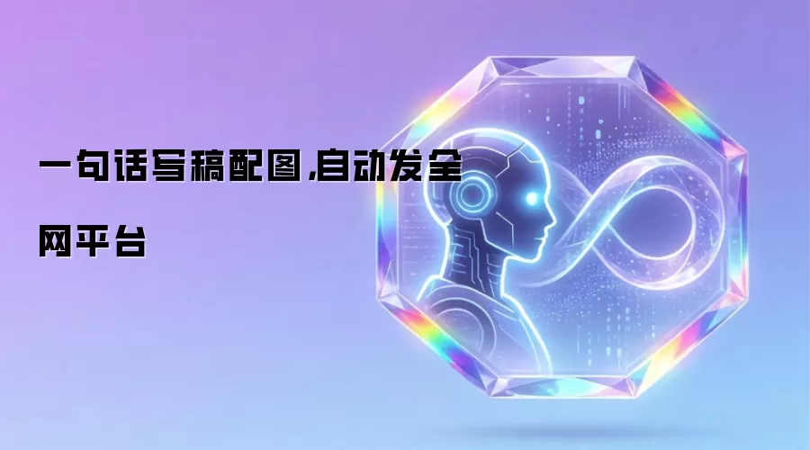 一句话写稿配图：自动发全网平台