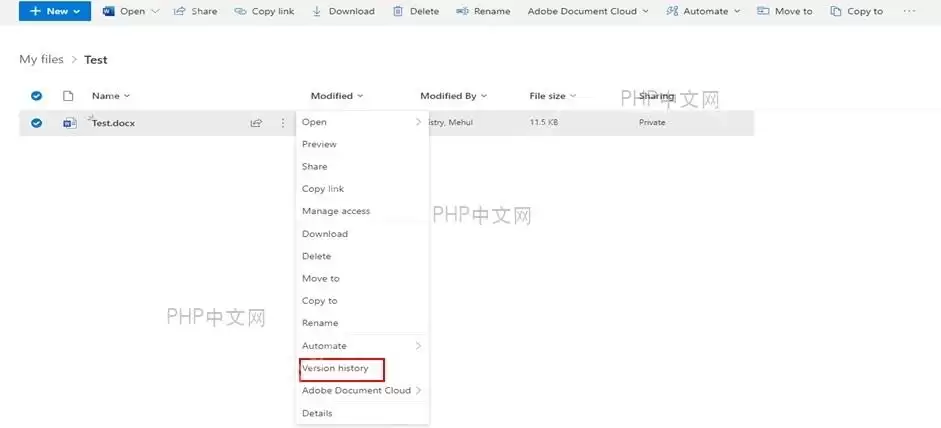 Microsoft365OneDrive怎样恢复误删或覆盖的历史版本