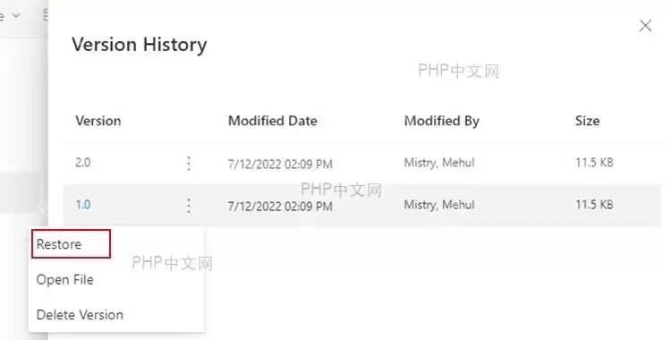 Microsoft365OneDrive怎样恢复误删或覆盖的历史版本