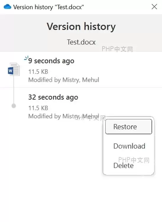 Microsoft365OneDrive怎样恢复误删或覆盖的历史版本