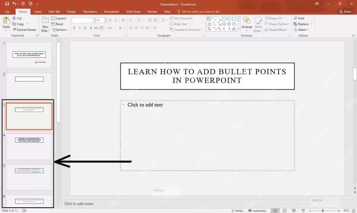 Microsoft365PowerPoint怎样将Word大纲一键转PPT