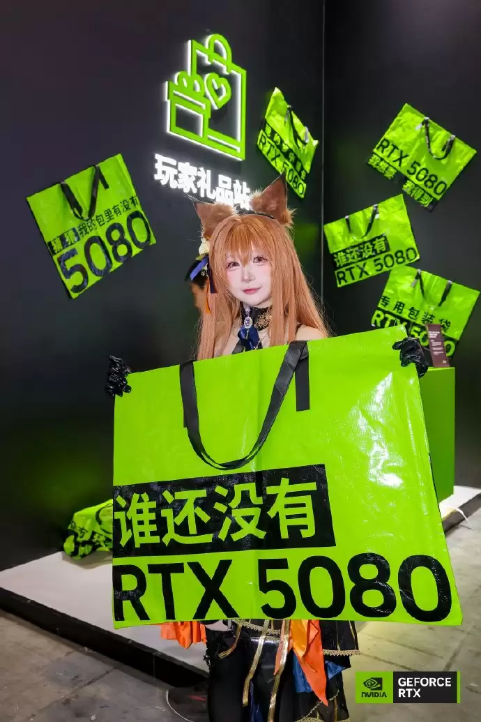 美丽动人！BW 2026英伟达摊位Coser欣赏