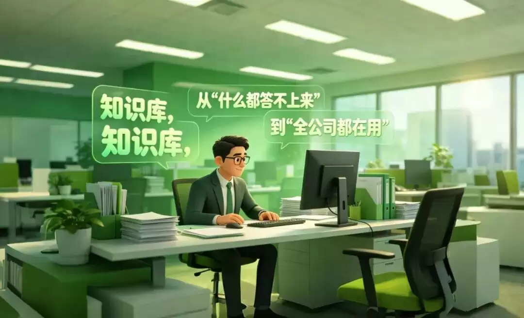 知识库: 从"什么都答不上来"到"全公司都在用"