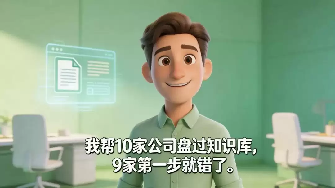 我帮10家公司盘过知识库:9家第一步就错了