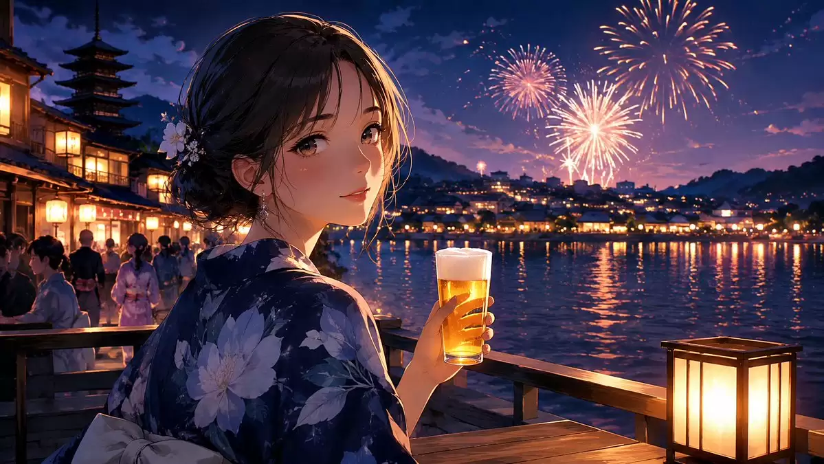 京都夏日祭 烟火
