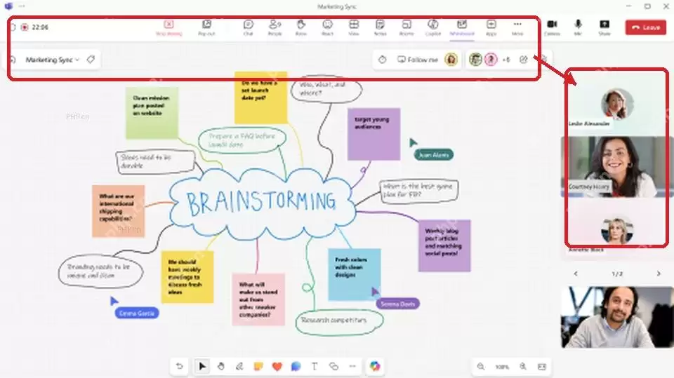 Microsoft365Whiteboard如何实现团队实时在线头脑风暴