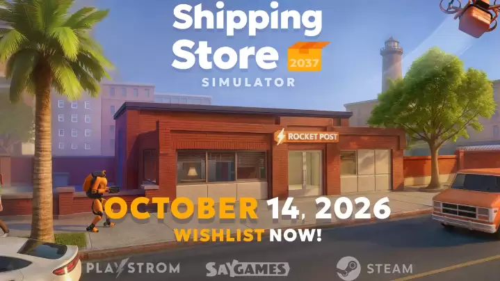 物流模拟《Shipping Store Simulator 2037》10月14日正式推出