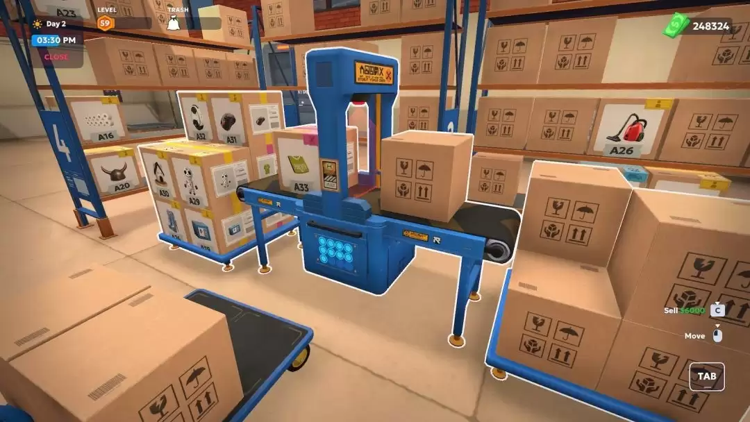 物流模拟《Shipping Store Simulator 2037》10月14日正式推出