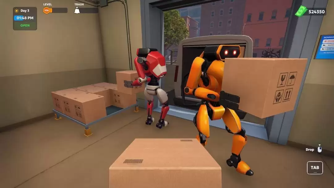 物流模拟《Shipping Store Simulator 2037》10月14日正式推出