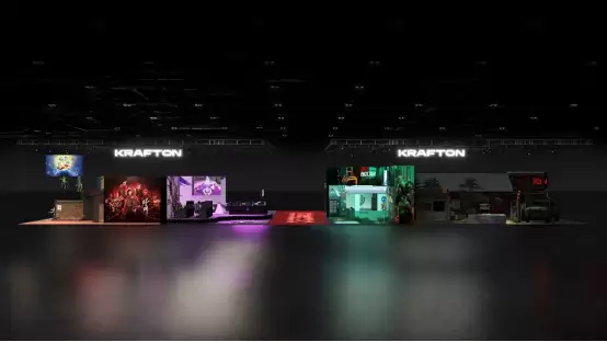 KRAFTON科隆展设沉浸式展台：五款新作全球首曝试玩