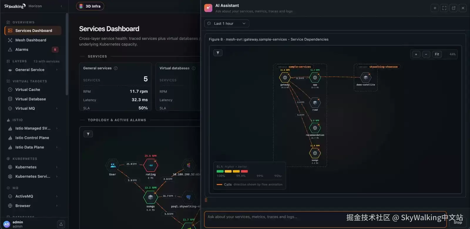 认识 Horizon UI AI Assistant：用日常语言查询你的可观测性数据