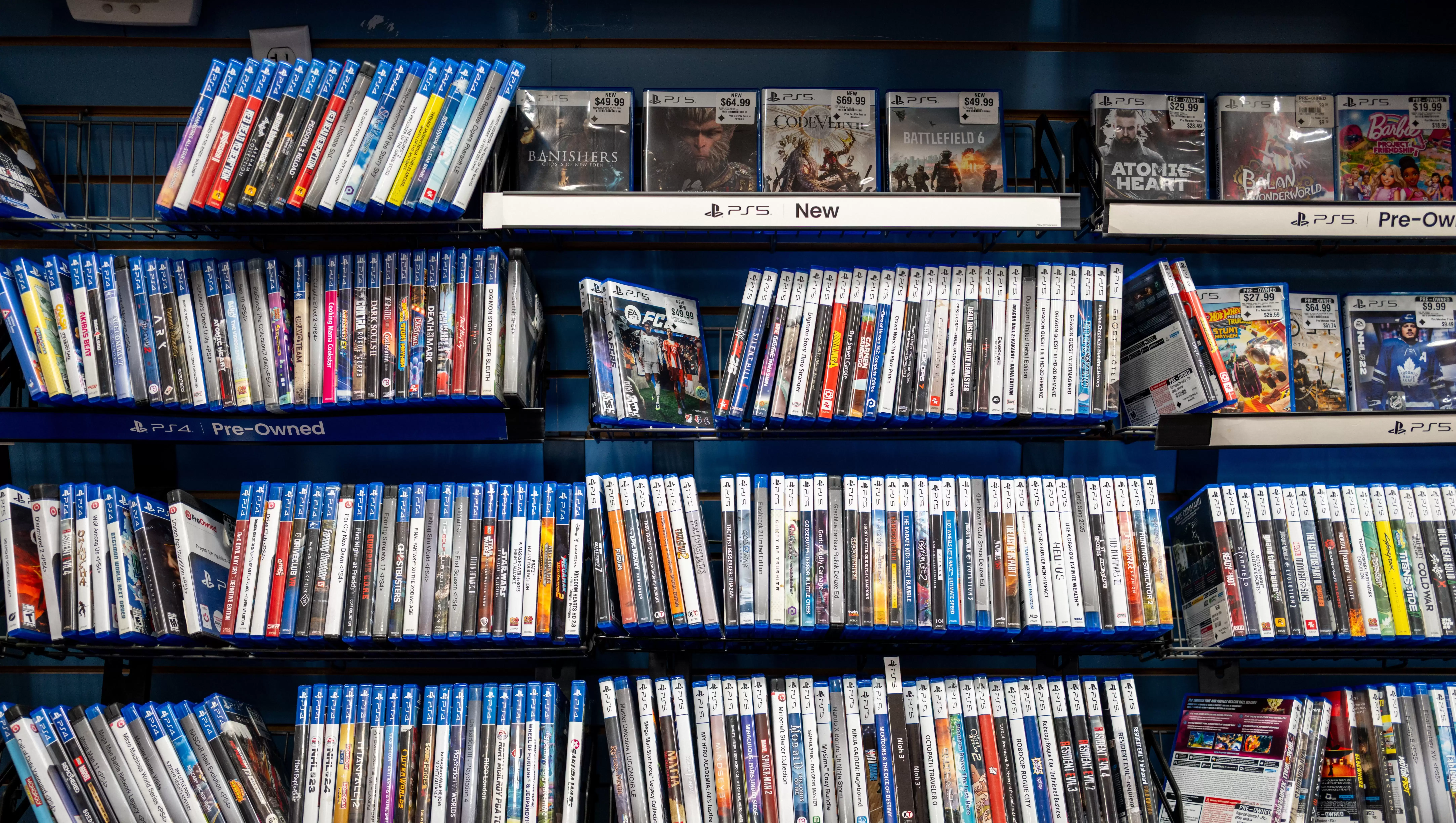 GameStop首席执行官Ryan Cohen坚称索尼取消实体光盘“完全没关系”：因为游戏销售占其业务比重极低