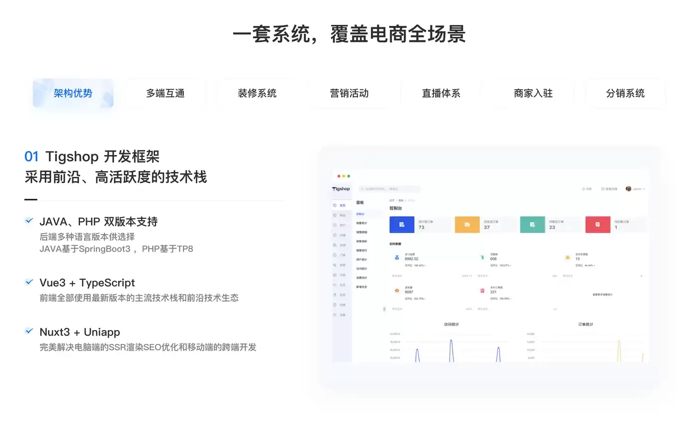 开源商城深度选型：为何现代化技术栈才是长期迭代的关键？