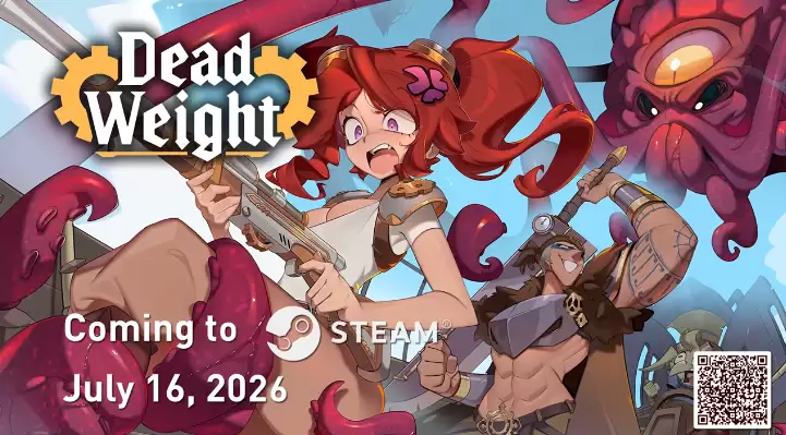 沉重负担Steam上线：蒸汽朋克肉鸽RPG：飞艇冒险加高