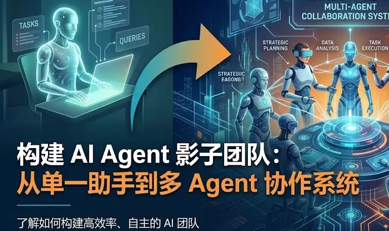 组建 AI Agent 影子团队：从单一助手到多 Agent 协作系统