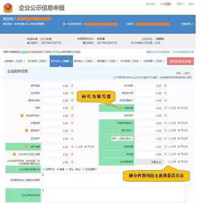 国家企业年报如何填报
