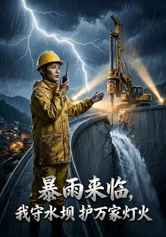 短剧《暴雨来临：我守水坝护万家灯火》剧情介绍