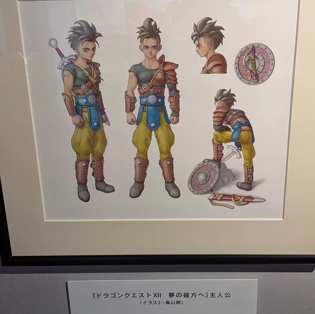 勇者斗恶龙12：幻梦彼岸主角原画首曝：鸟山明遗作亮相