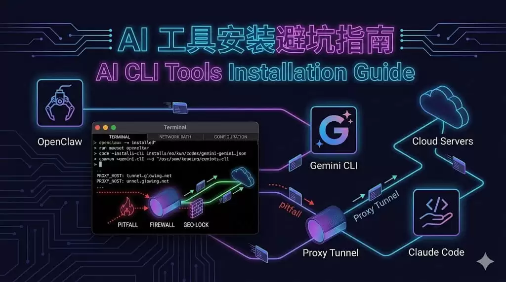 macOS平台AI CLI工具安装与配置避坑指南(OpenClaw/Gemini CLI/Claude Code)