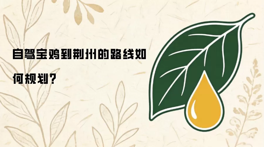 自驾宝鸡到荆州的路线如何规划