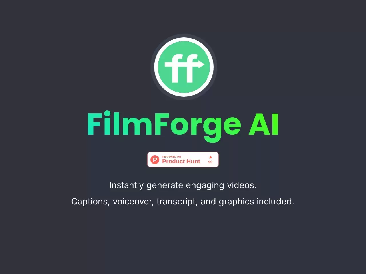 FilmForge-FilmForge是视频创作平台