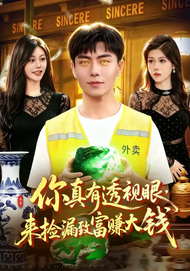 短剧你真有透视眼：来捡漏致富赚大钱剧情介绍