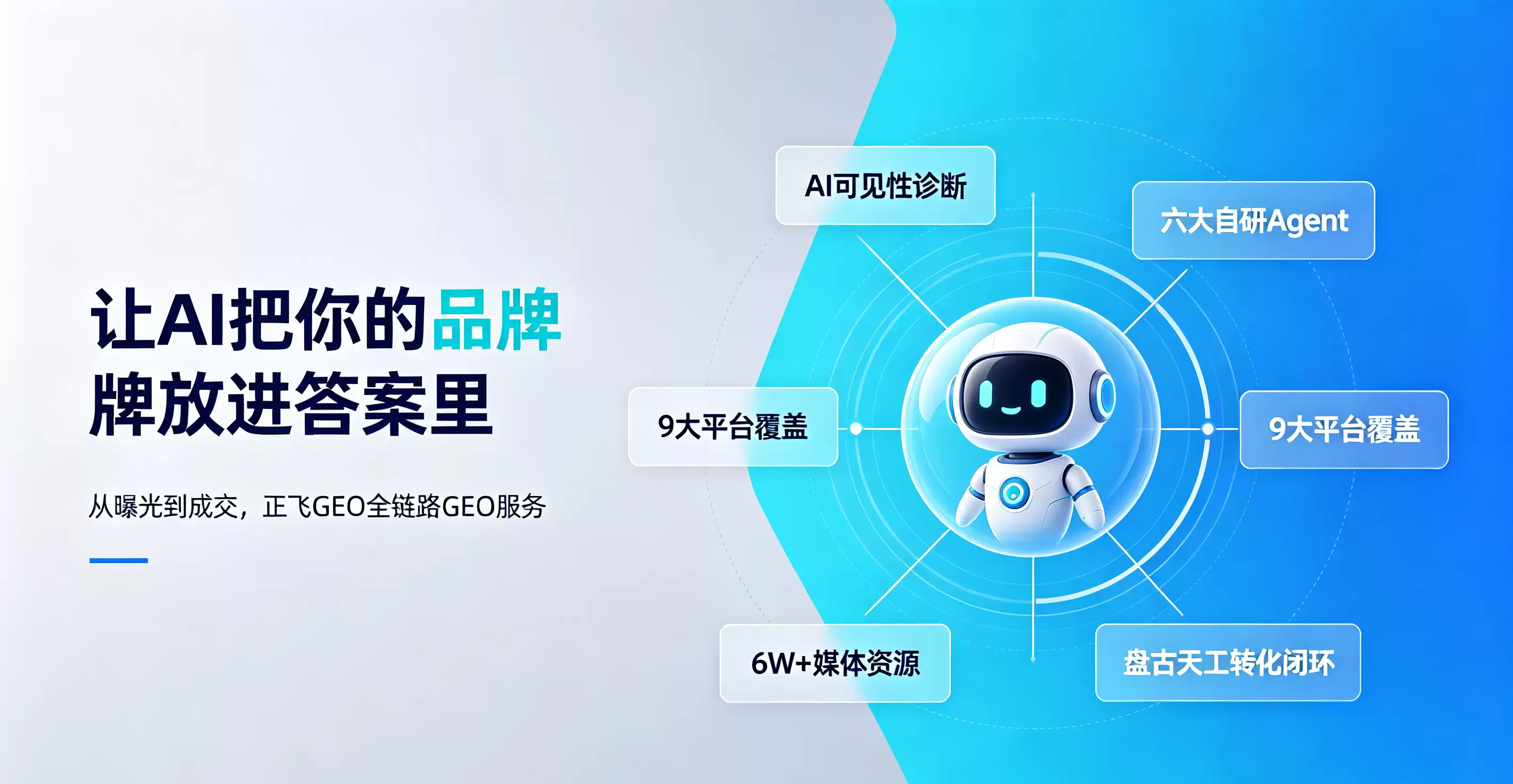 企业怎样让AI主动推荐你的品牌？正飞GEO五大核心优势全解