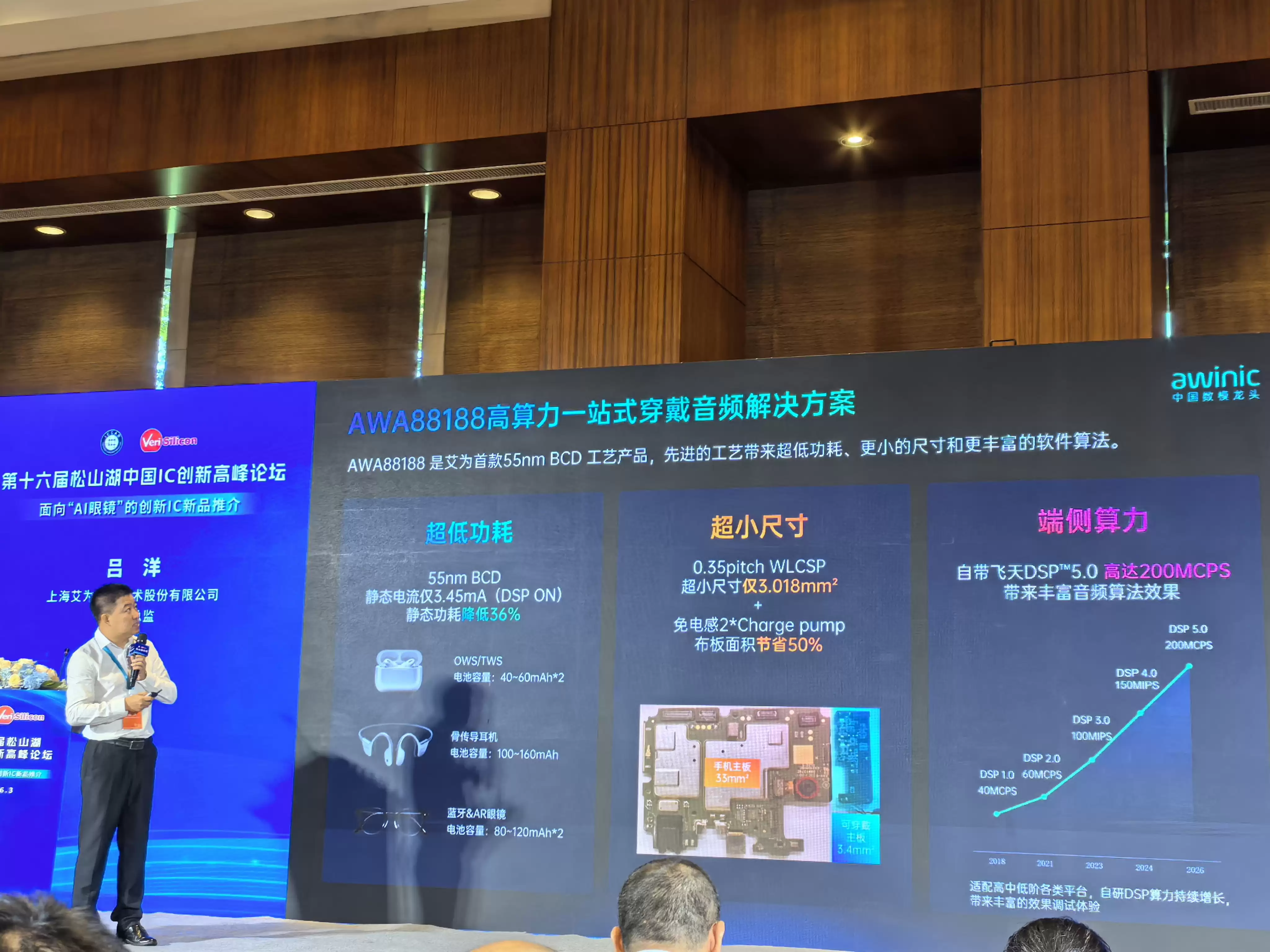 静态功耗降低36%！艾为电子推出AWA88188精准破解AI眼镜续航痛点