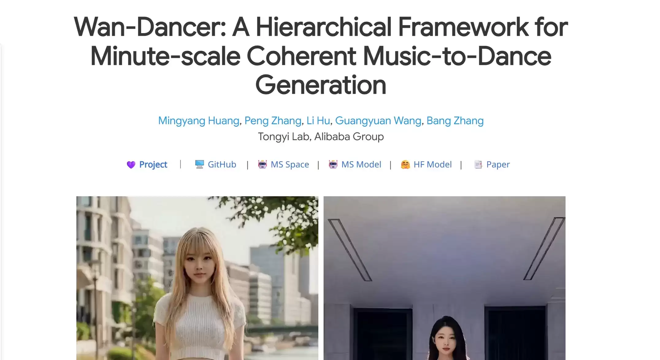Wan-Dancer - 阿里通义开源的人像音乐驱动舞蹈视频生成模型
