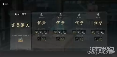 燕云十六声入港稽查第五天满分攻略 入港稽查第五天怎样满分通关
