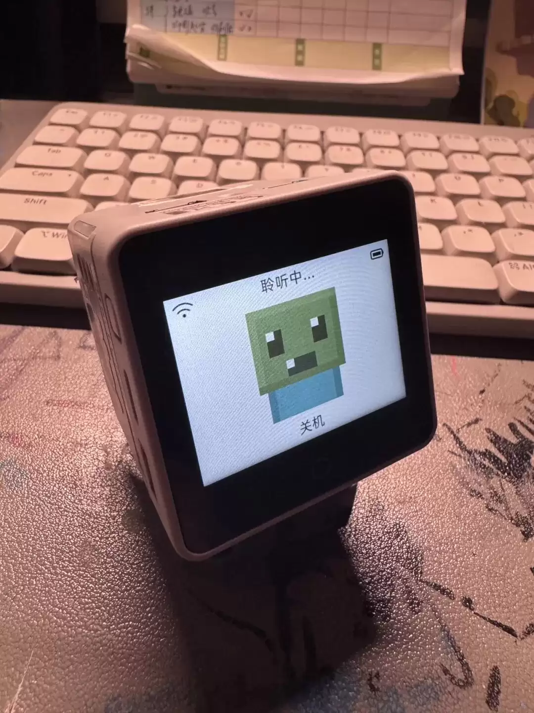 两天时间:我和 kimi k3 一起把小智整容了:从零烧录固件到 Minecraft 小僵尸