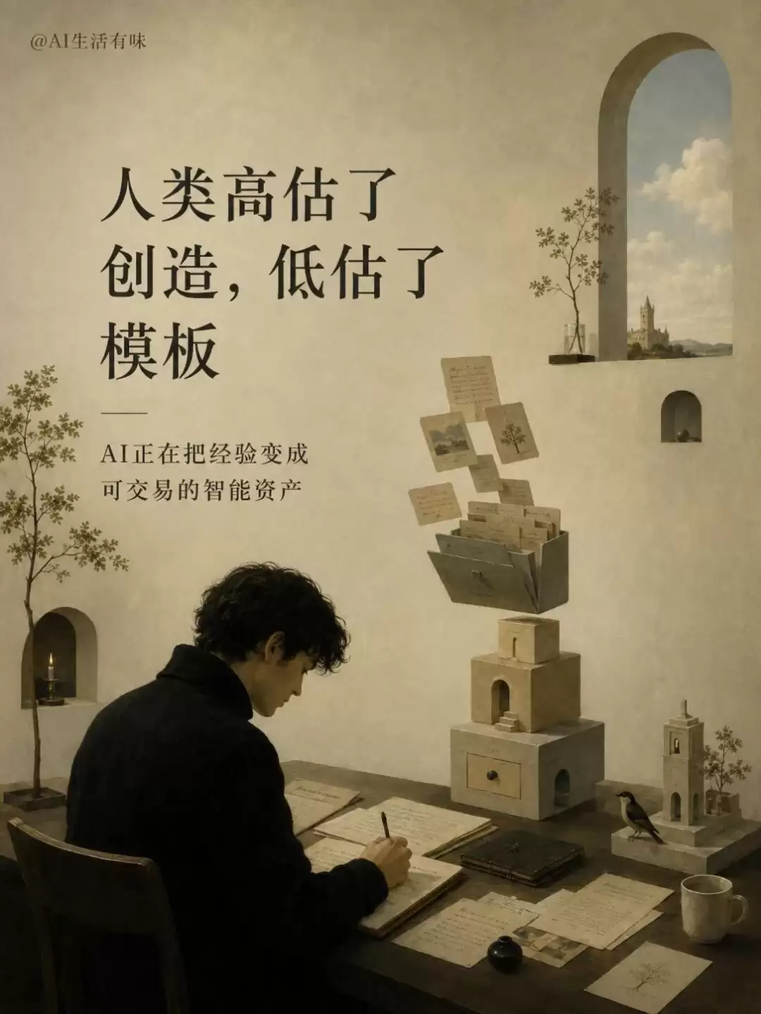 AI时代：最大的机会不是模型 而是模板