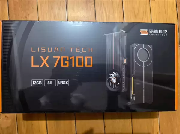 砺算LX 7G100国产显卡上市：2688元起售 游戏兼
