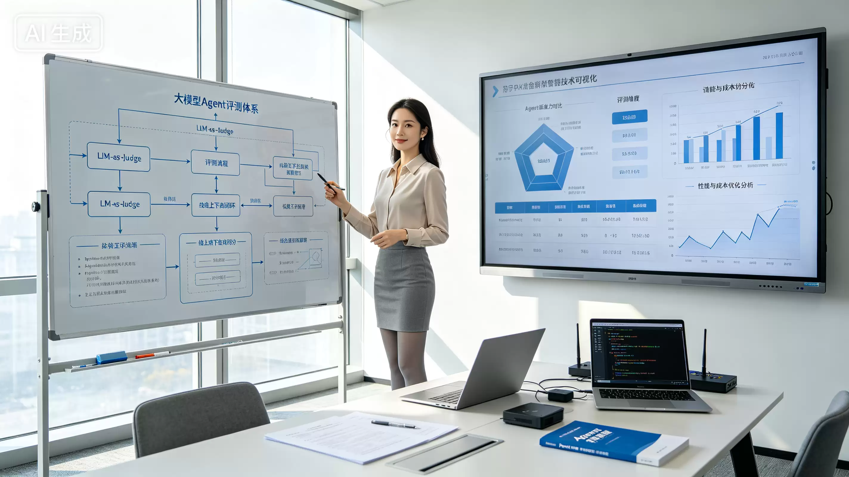 AI Agent量化评估：LLM-as-Judge：人工标注：A/B测试全解：智能体多维评测实践21.0
