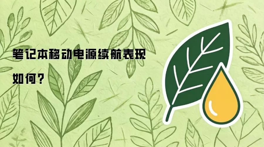 笔记本移动电源续航表现如何?