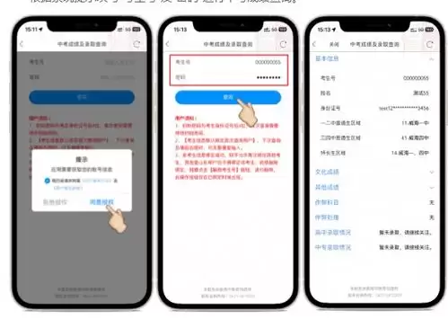 爱山东app怎么查中考成绩