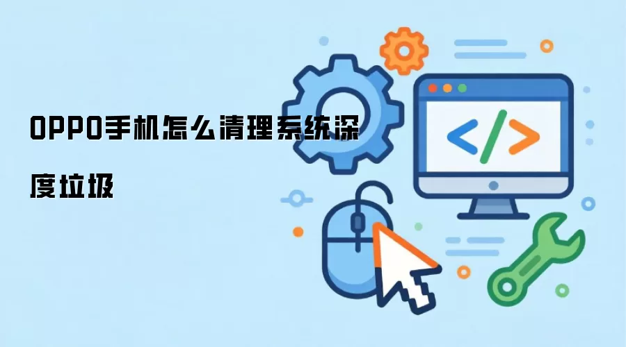 OPPO手机系统深度垃圾怎么清理