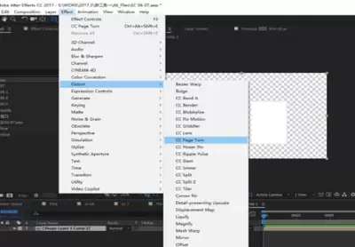 AE怎么制作纸张翻页立体效果-AE制作纸张翻页立体效果的方法
