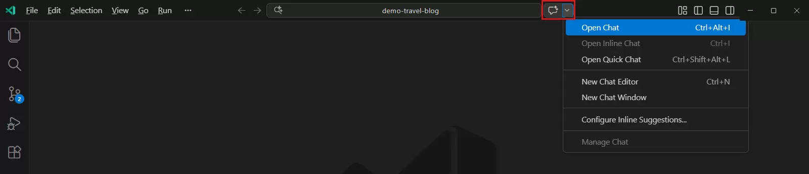 GitHub Copilot Chat 在 IDE 中初次使用教程