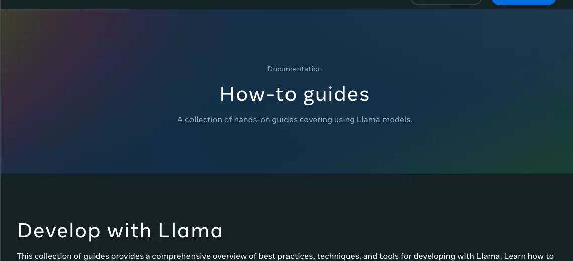 Meta Llama 官方开发指南使用教程