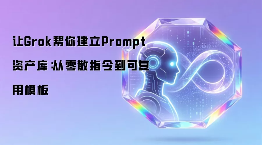 让Grok助你建立Prompt资产库：从零散指令到可复用模板