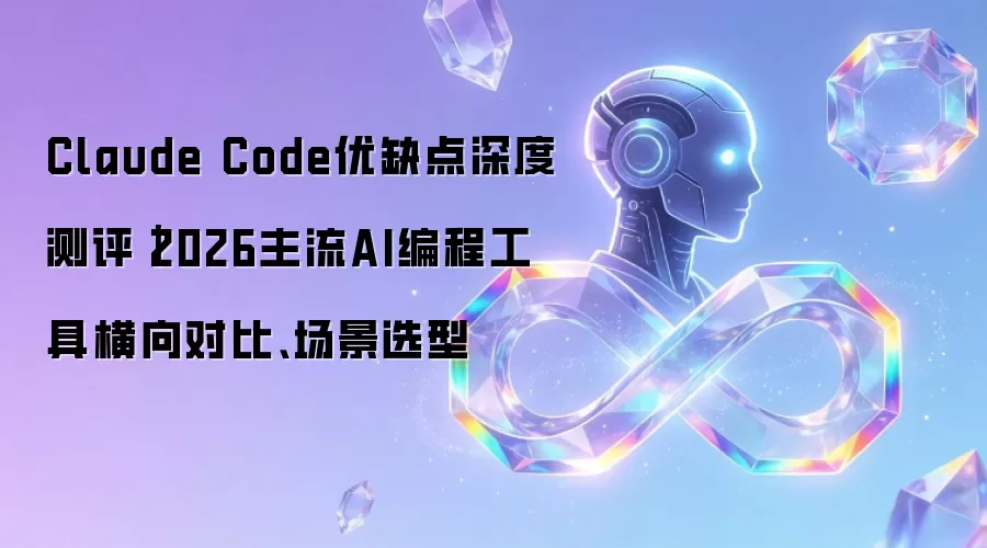 Claude Code 优缺点深度测评 | 2026主流AI编程工具横向对比与场景选型