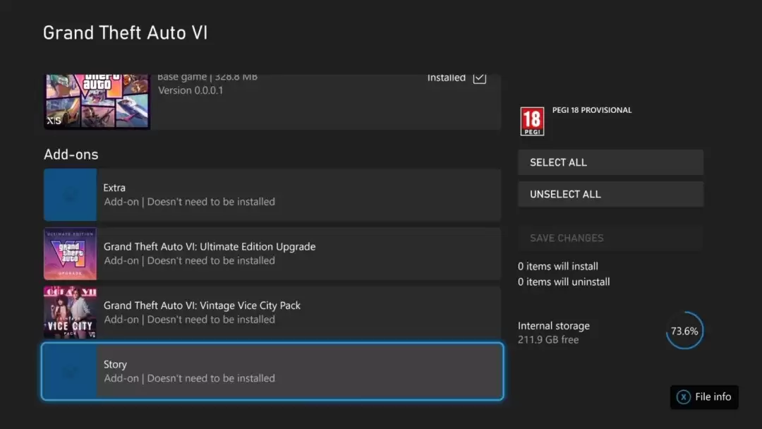 曝《GTA6》线上模式独立推出 单人剧情可选择性安装