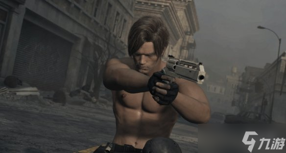 《生化危机9》里昂不穿上衣MOD:宽肩窄腰鲨鱼肌!