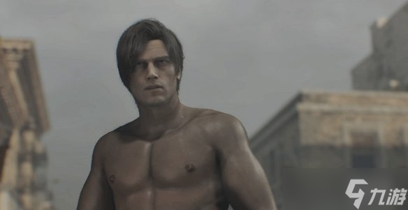 《生化危机9》里昂不穿上衣MOD:宽肩窄腰鲨鱼肌!